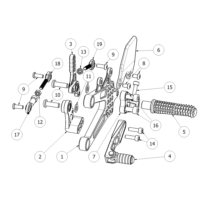 Click on a number to locate your part on the item list