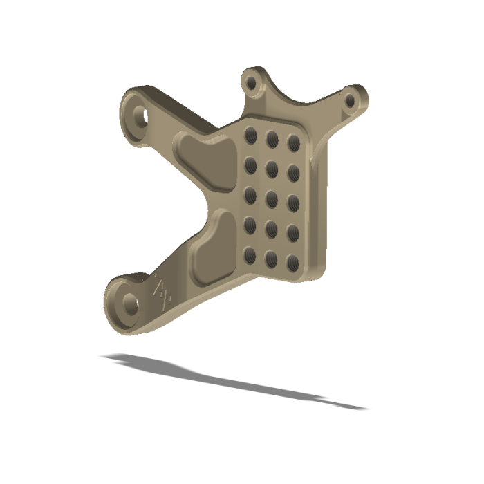 Lt. Bracket, YZF R-1 09-14, Aero Hard