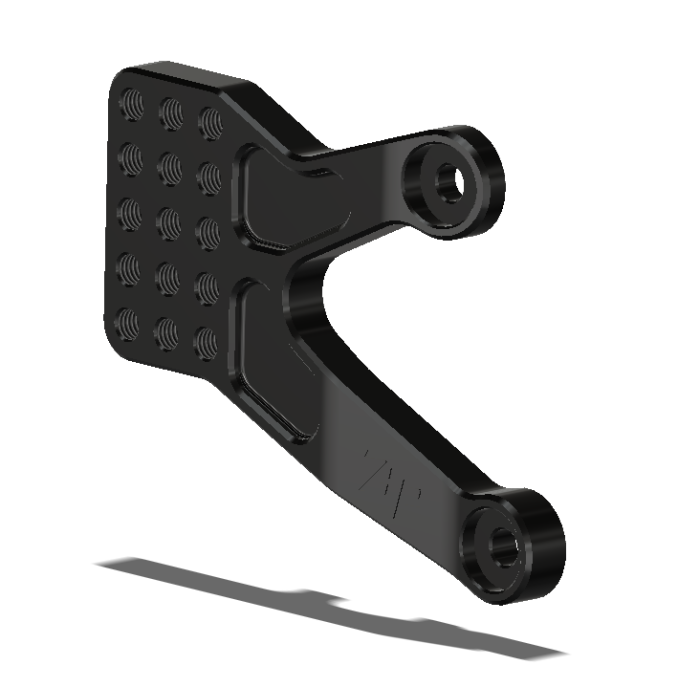 Rt. Bracket, YZF R-1 09-14, Black