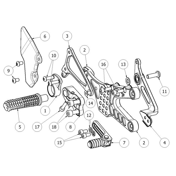 Click on a number to locate your part on the item list