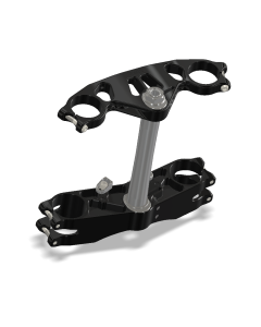 Triple Clamp Kit, GP, YZFR6 17- , Black