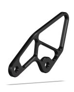 Left Side, Heel Guard, AL, Black