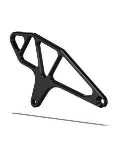 Right Side, Heel Guard, Yam R6 06- , Black