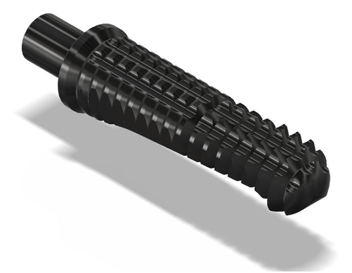 Foot Peg, Pinch -Type, Black